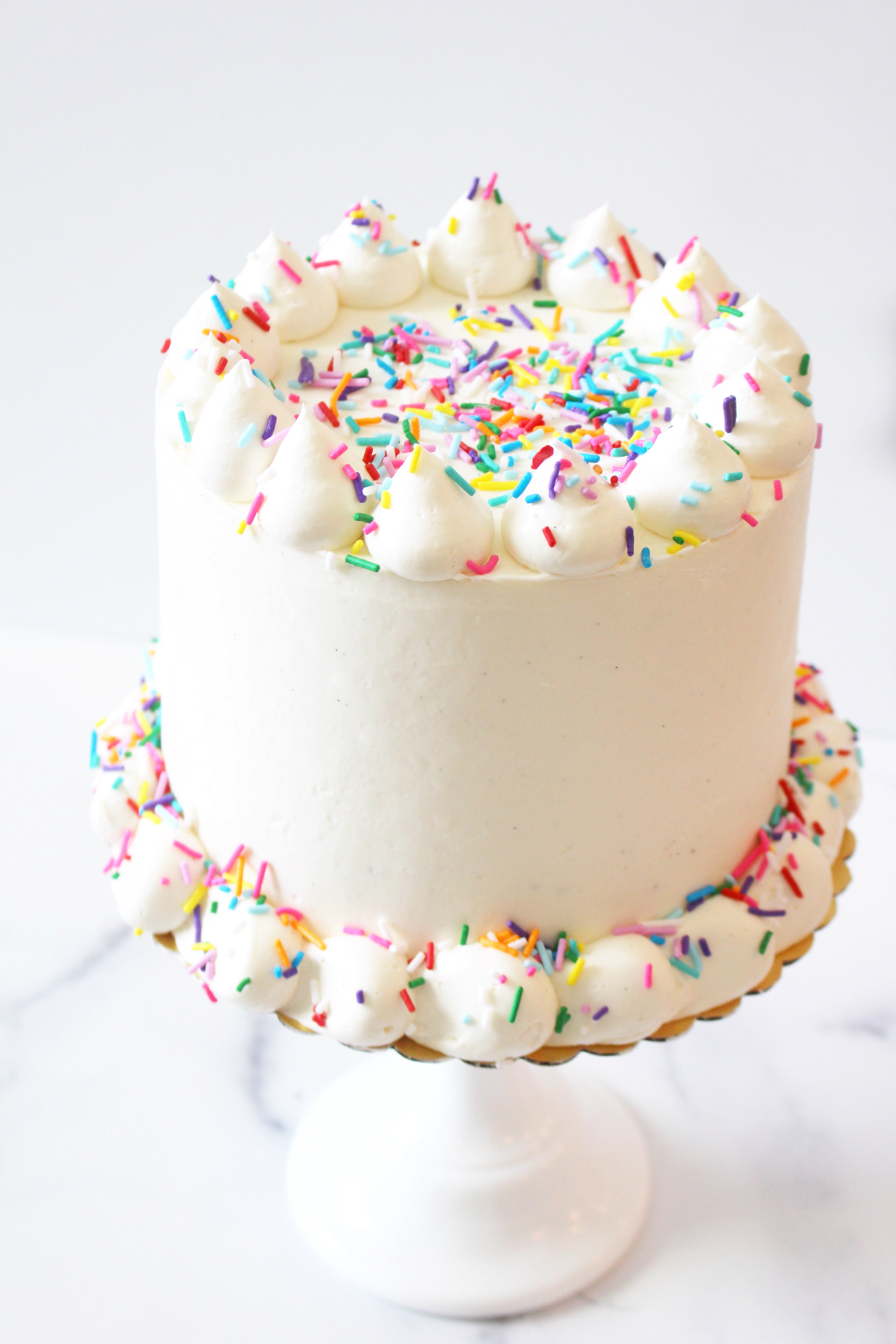Confetti Cloud Cake