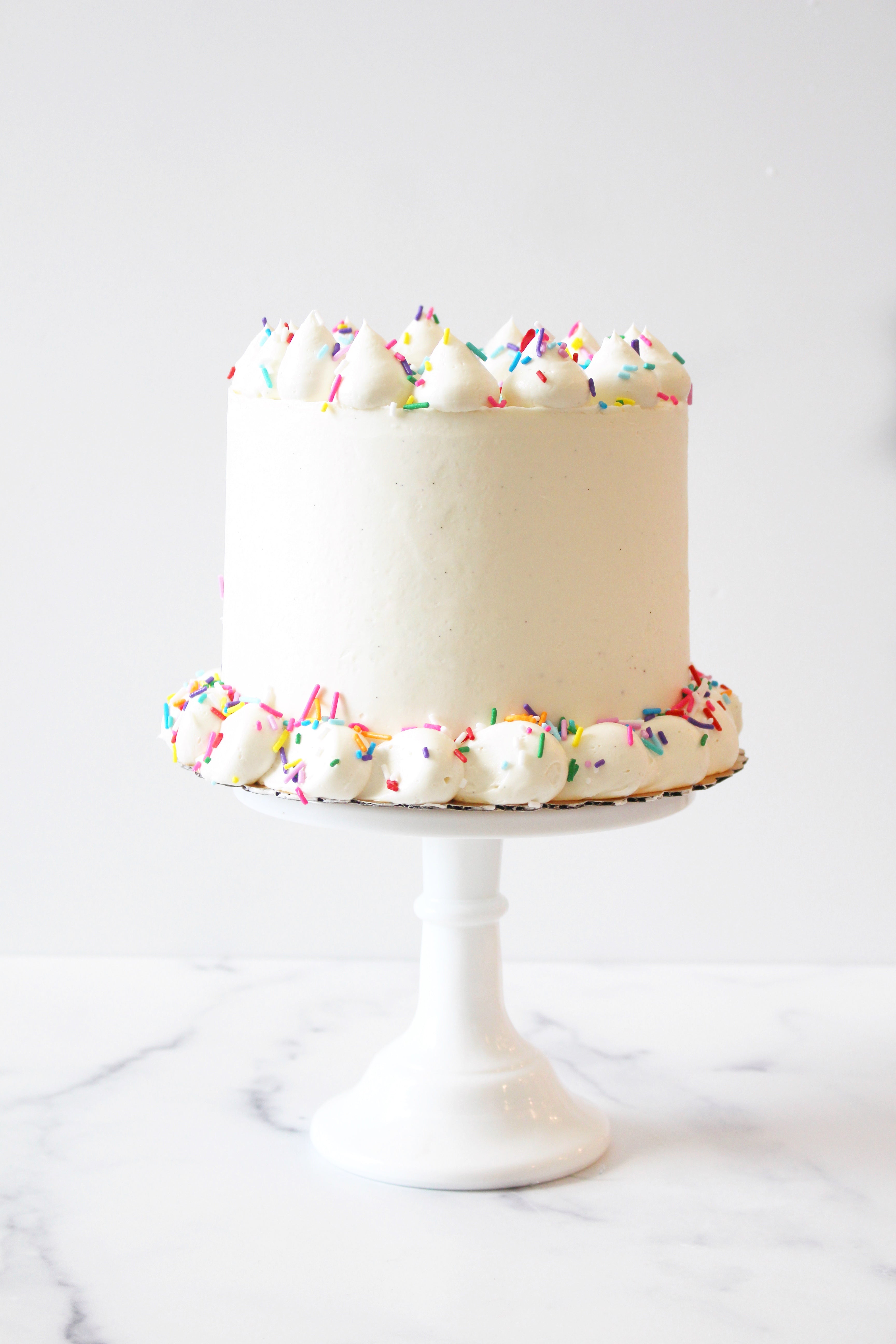 Confetti Cloud Cake