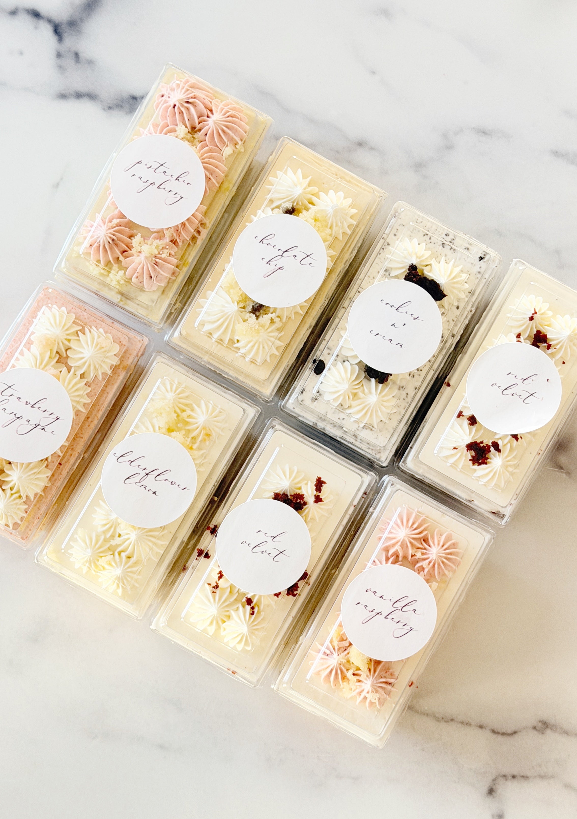 Wedding Cake Tasting Box (One week notice)