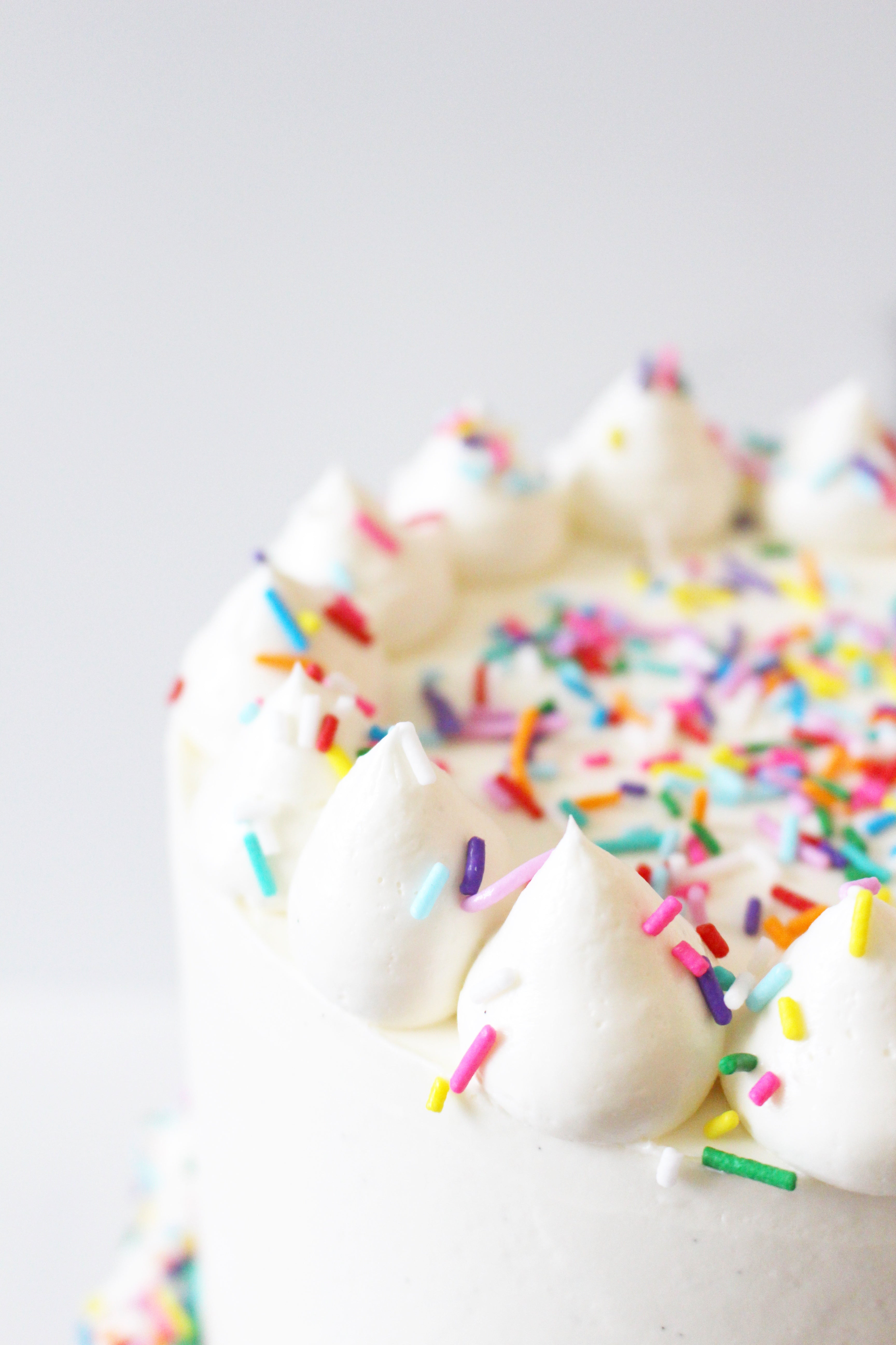 Confetti Cloud Cake