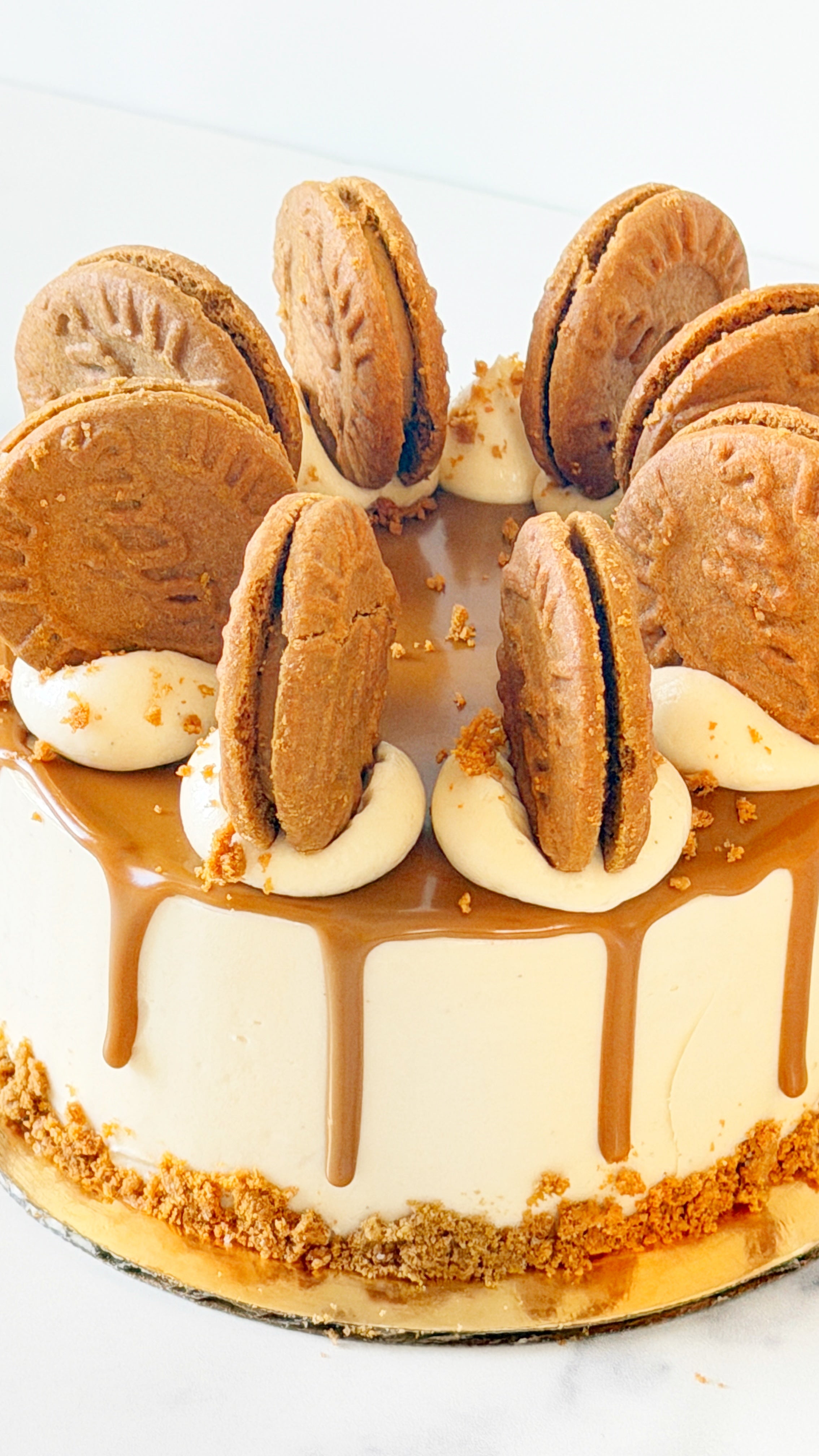 Biscoff Cookie Butter Cake