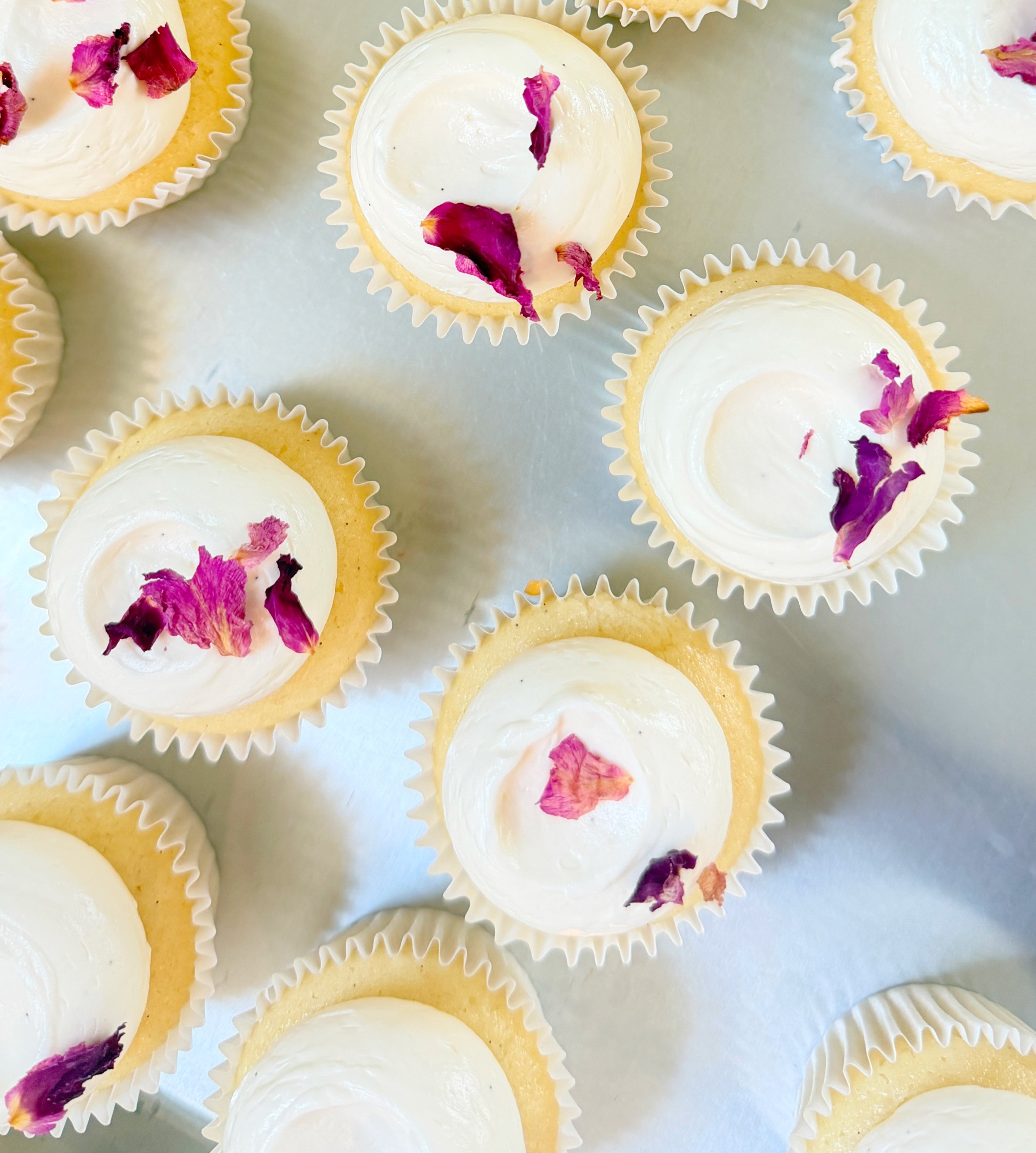 Rose Garden Petite Cupcakes (24)