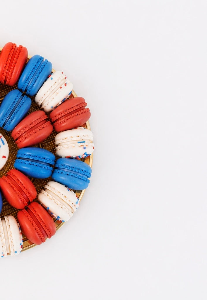Star Spangled Macaron Platter