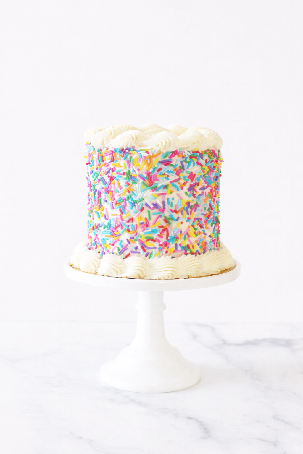 Sprinkle Vanilla Cake