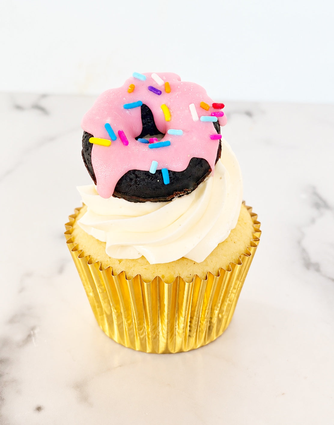Mini Donut Cupcakes